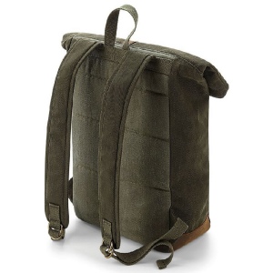 Sac à dos en toile cirée traditionnel 6