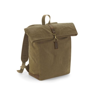 Sac à dos en toile cirée traditionnel 4
