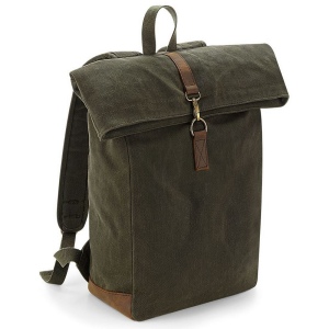 Sac à dos en toile cirée traditionnel 3