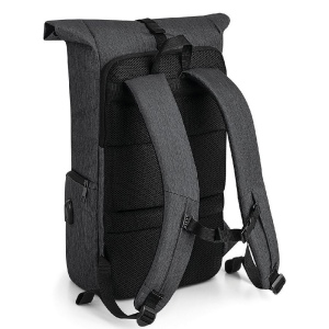 Sac à dos avec rabat enroulable et chargeur Q-Tech 4