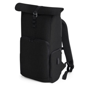 Sac à dos avec rabat enroulable et chargeur Q-Tech 3