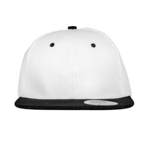 Casquette 6 pans visière plate 7
