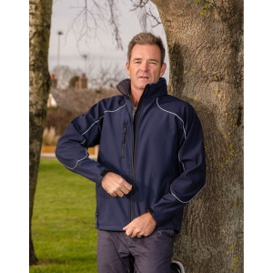 Veste Softshell à capuche