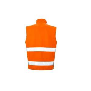 Bodywarmer Softshell de travail haute visibilité 4