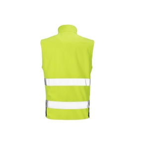 Bodywarmer Softshell de travail haute visibilité 5