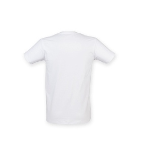 Tee-shirt stretch col V homme 4