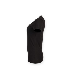 Tee-shirt stretch col V femme 6