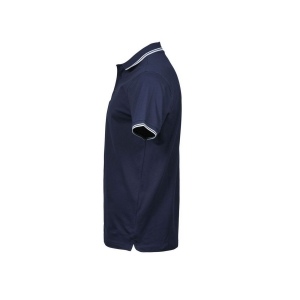 Polo homme col et manches contrastés 16