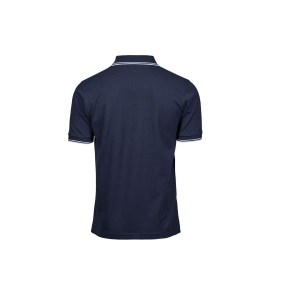 Polo homme col et manches contrastés 8