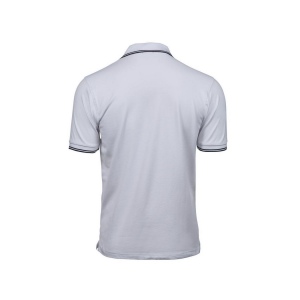 Polo homme col et manches contrastés 9