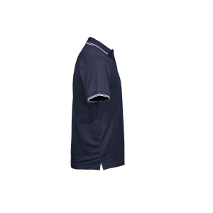 Polo homme col et manches contrastés 12