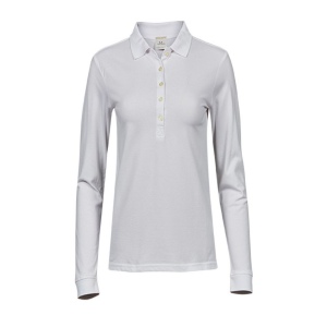Polo stretch manches longues femme 4