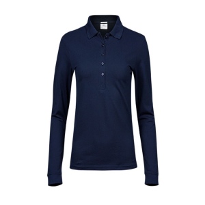 Polo stretch manches longues femme 3