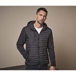 Veste bi-matière homme