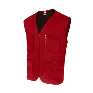 Bodywarmer de travail multi-poches 16