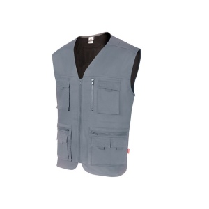 Bodywarmer de travail multi-poches 7
