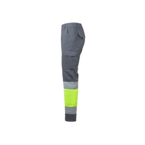 PANTALON MULTIPOCHES BICOLORE HAUTE VISIBILITÉ 12