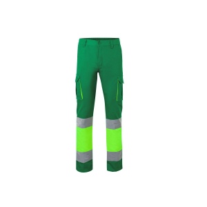 PANTALON MULTIPOCHES BICOLORE HAUTE VISIBILITÉ 4