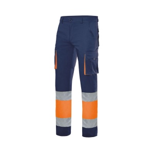 PANTALON MULTIPOCHES BICOLORE HAUTE VISIBILITÉ 2