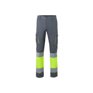PANTALON MULTIPOCHES BICOLORE HAUTE VISIBILITÉ 5