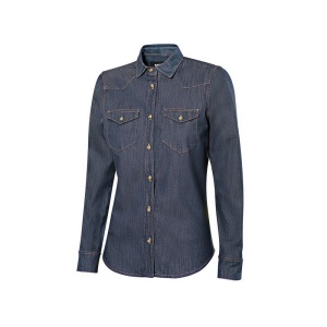 CHEMISE STRETCH EN DENIM FEMME 4