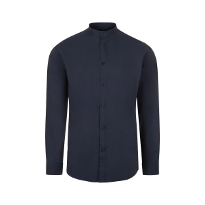 Chemise à manches longues à col Mao 4