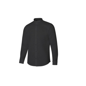 Chemise à manches longues à col Mao 3