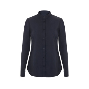 Chemise à manches longues à col Mao 4