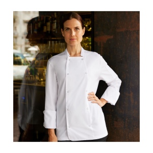 VESTE DE CUISINIER ML AVEC BOUTONS PRESSION