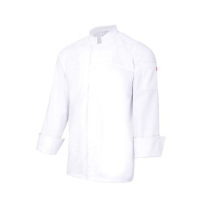 Veste de cuisine stretch fermeture boutons 2