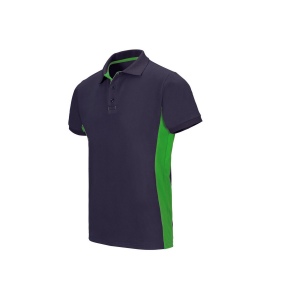 POLO BICOLORE MANCHES COURTES 9
