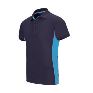 POLO BICOLORE MANCHES COURTES 8