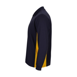 POLO BICOLORE MANCHES LONGUES 37