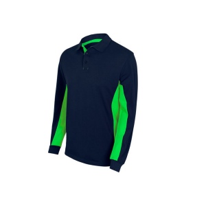 POLO BICOLORE MANCHES LONGUES 9