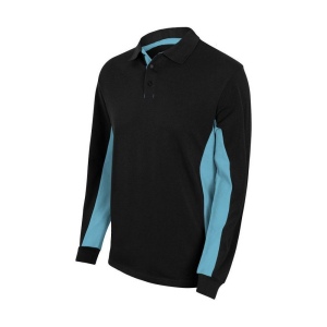 POLO BICOLORE MANCHES LONGUES 4