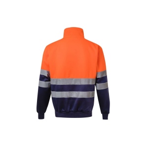SWEAT COL ZIPPÉ HAUTE VISIBILITÉ 6