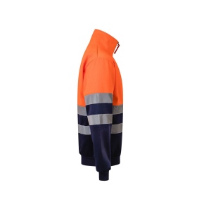 SWEAT COL ZIPPÉ HAUTE VISIBILITÉ 8