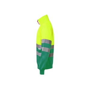 SWEAT COL ZIPPÉ HAUTE VISIBILITÉ 11