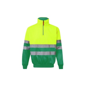 SWEAT COL ZIPPÉ HAUTE VISIBILITÉ 5