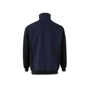 SWEAT BICOLORE COL ZIPPÉ 5