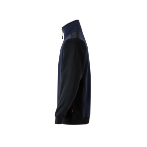 SWEAT BICOLORE COL ZIPPÉ 9