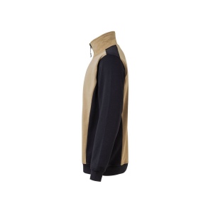SWEAT BICOLORE COL ZIPPÉ 10
