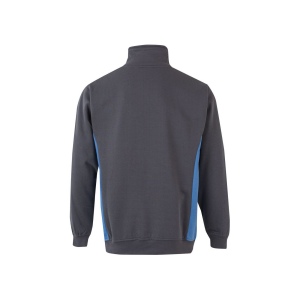 SWEAT BICOLORE COL ZIPPÉ 25