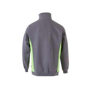 SWEAT BICOLORE COL ZIPPÉ 26