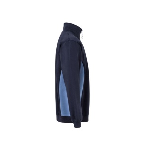 SWEAT BICOLORE COL ZIPPÉ 28