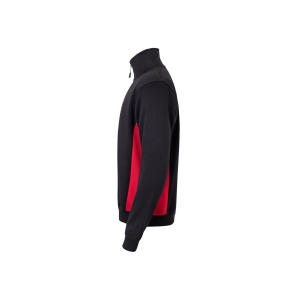 SWEAT BICOLORE COL ZIPPÉ 30