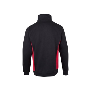SWEAT BICOLORE COL ZIPPÉ 16