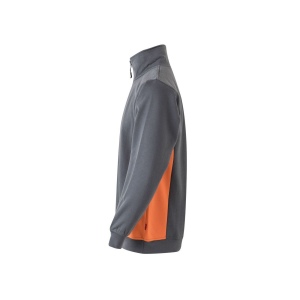 SWEAT BICOLORE COL ZIPPÉ 37