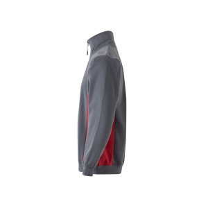SWEAT BICOLORE COL ZIPPÉ 38
