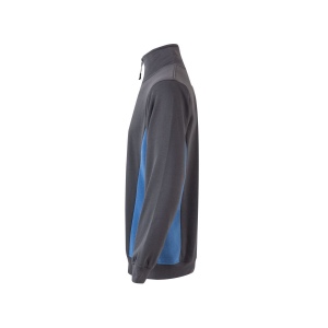 SWEAT BICOLORE COL ZIPPÉ 39
